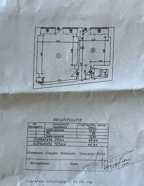 VANZARE SPATIU COMERCIAL ULTRACENTRAL 