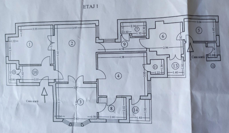 VANZARE APARTAMENT 4 CAMERE CU DOUA PARCARI - BD.DACIA