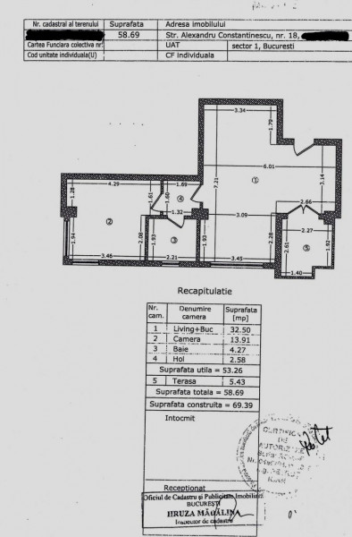 Vanzare apartament 2 camere DomeniiCasin